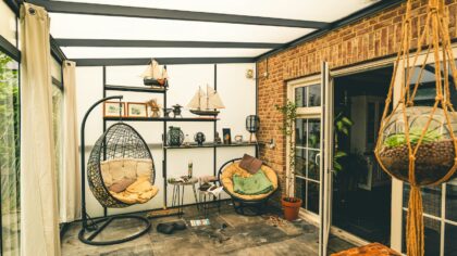 Create a tranquil reading corner in your green space