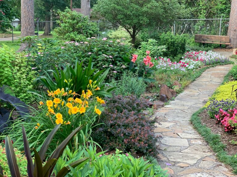 Garden path gravel