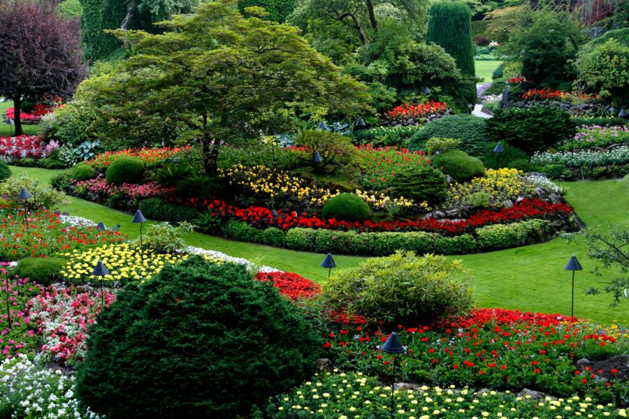 Garden zones patio