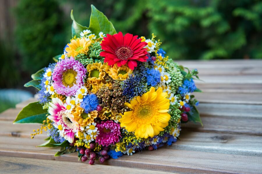 Fragrant garden flowers