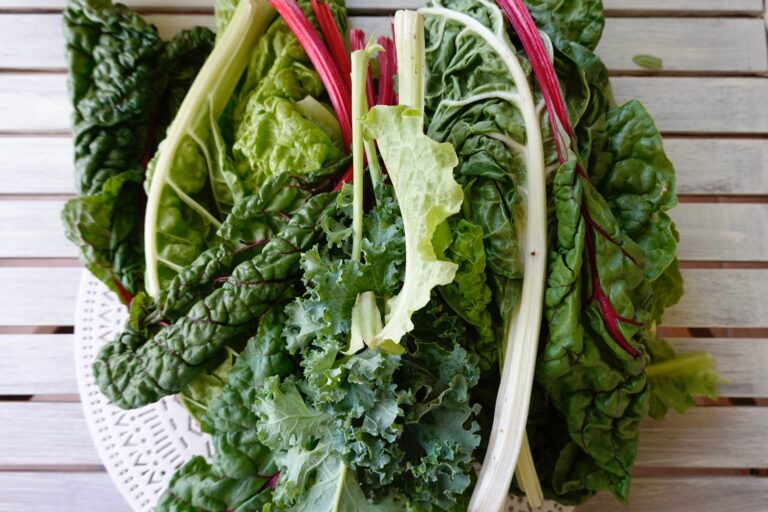 Leafy greens garden