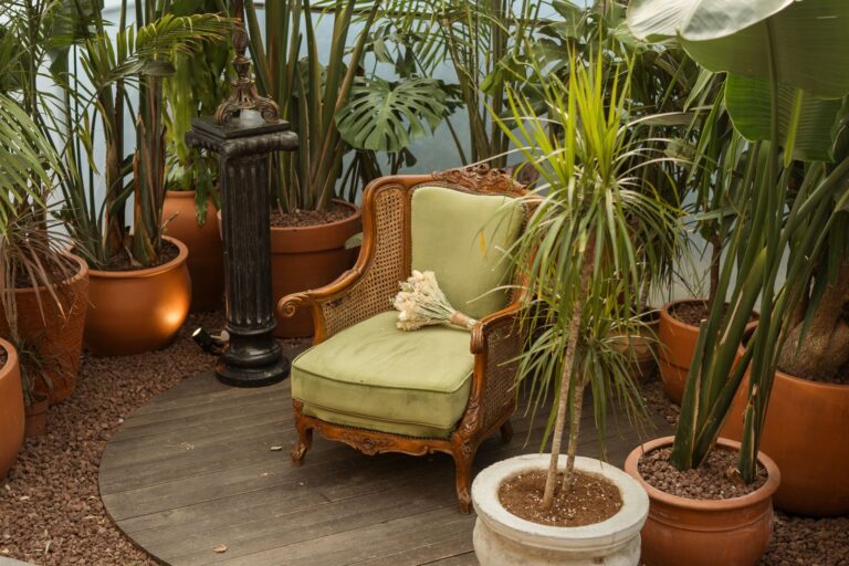 Cozy garden corner