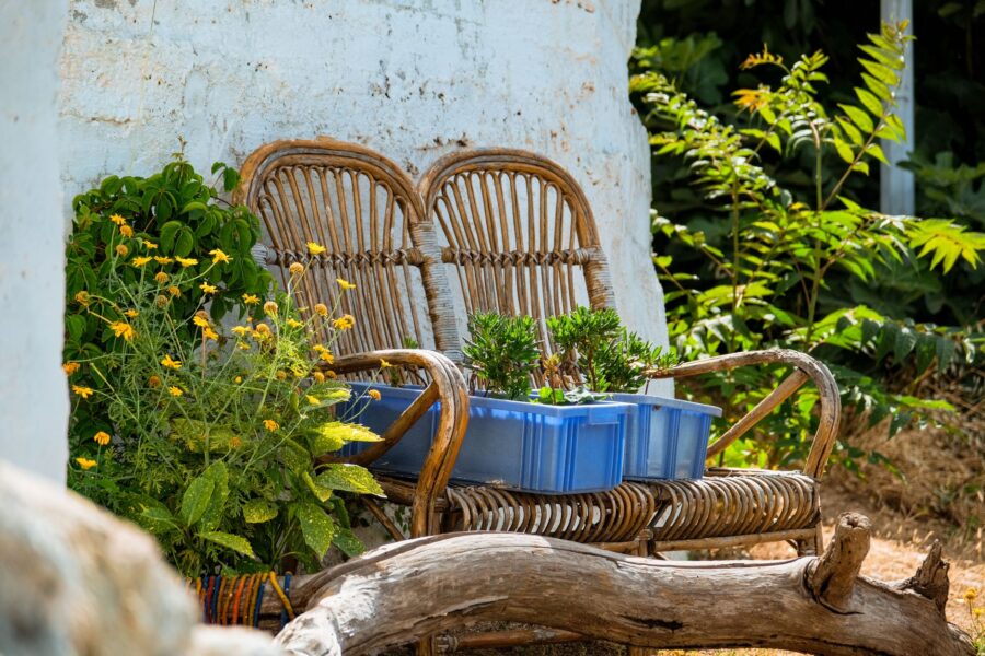 Cozy garden corner