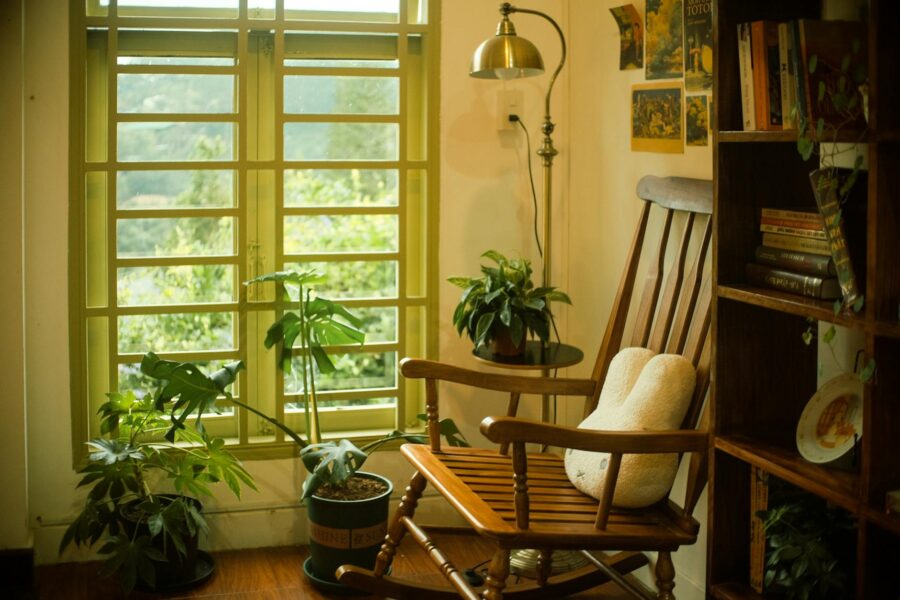 Small garden reading