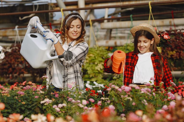Liquid fertilizer watering