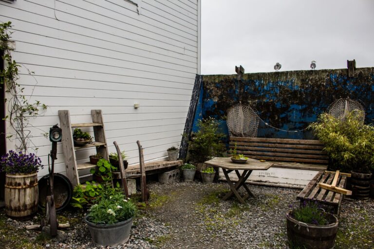 Small garden seating