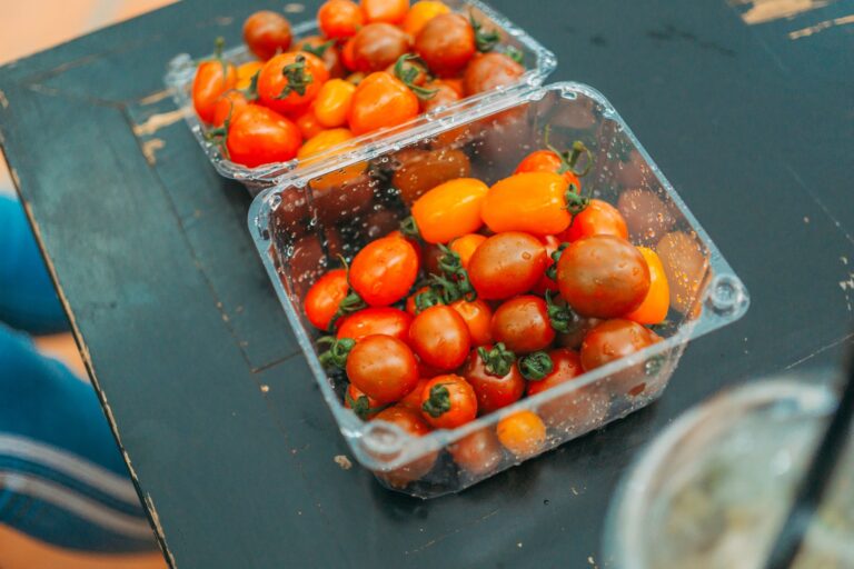Balcony containers tomatoes
