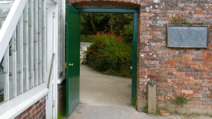Budget garden borders around paths that give your plot a finished look