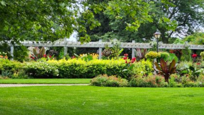 Four-season flower beds that look good every month of the year