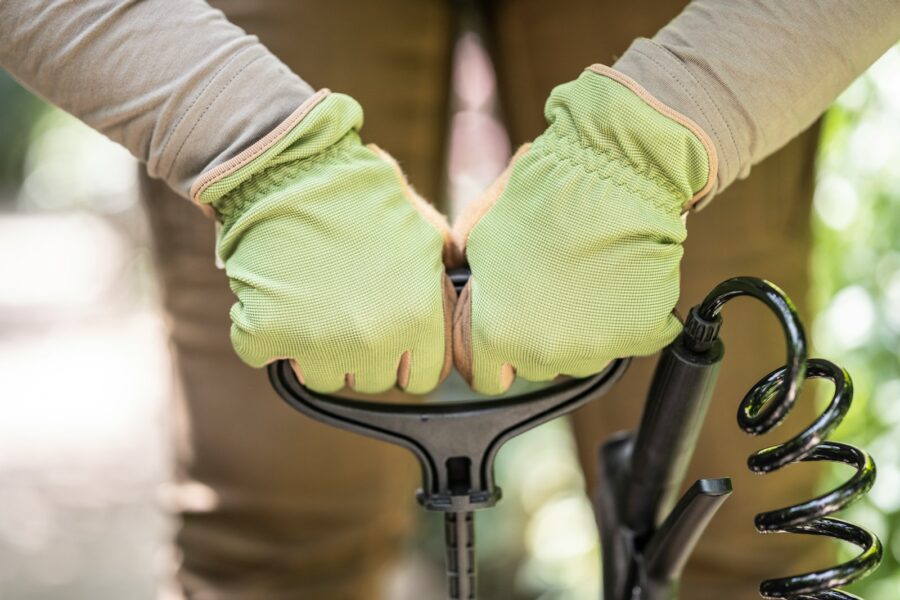 Gardener gloves hat