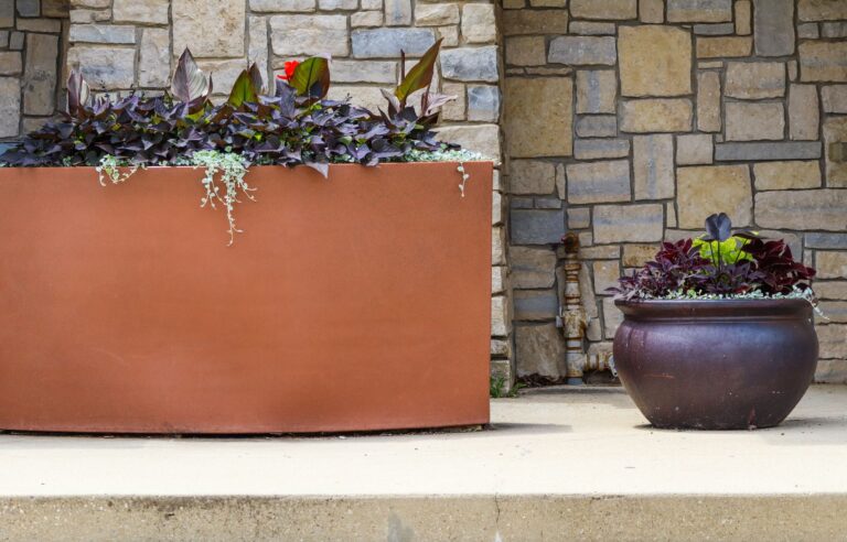 Flower bed containers