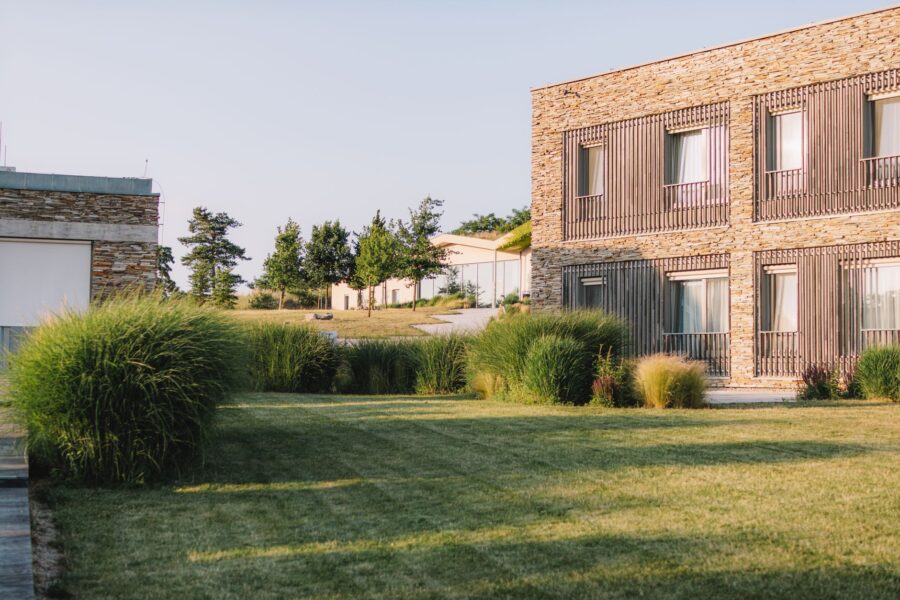 Natural garden edging